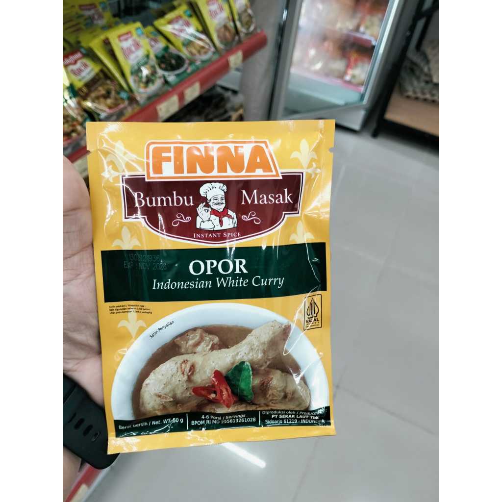FINNA BUMBU  50 GR / BUMBU MASAK FINNA PRAKTIS DAN EKONOMIS