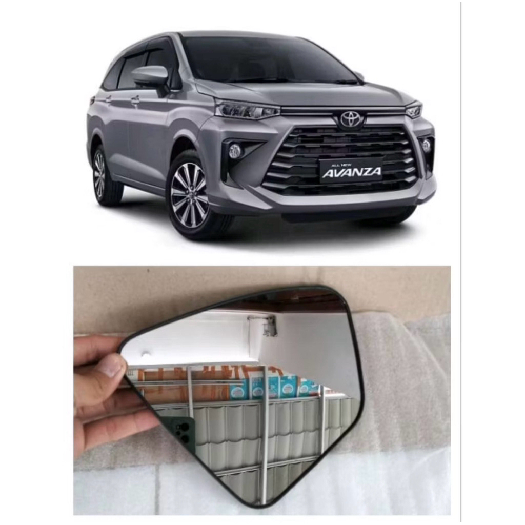 KACA CERMIN SPION ONLI ONLY REFIL SPION SEMUA MOBIL TOYOTA AVANZA RUSH RAIZY AGYA YARIS VELOS E G Q 