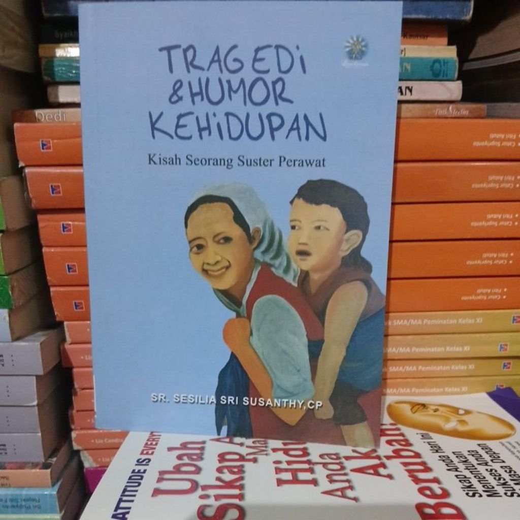 tragedi dan humor kehidupan kisah seorang suster perawat  buku rohani kristen buku bekas