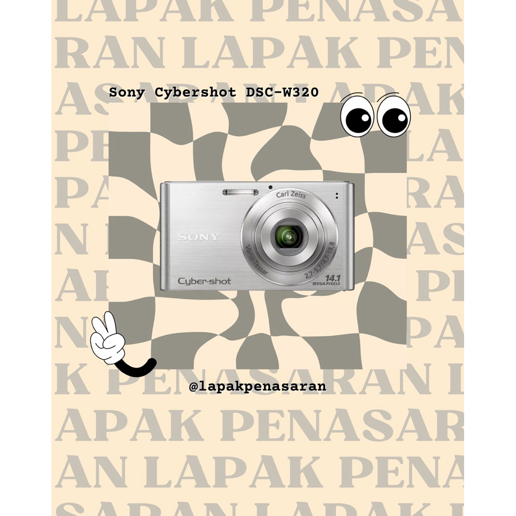 Digicam Sony Cybershot DSC-W320
