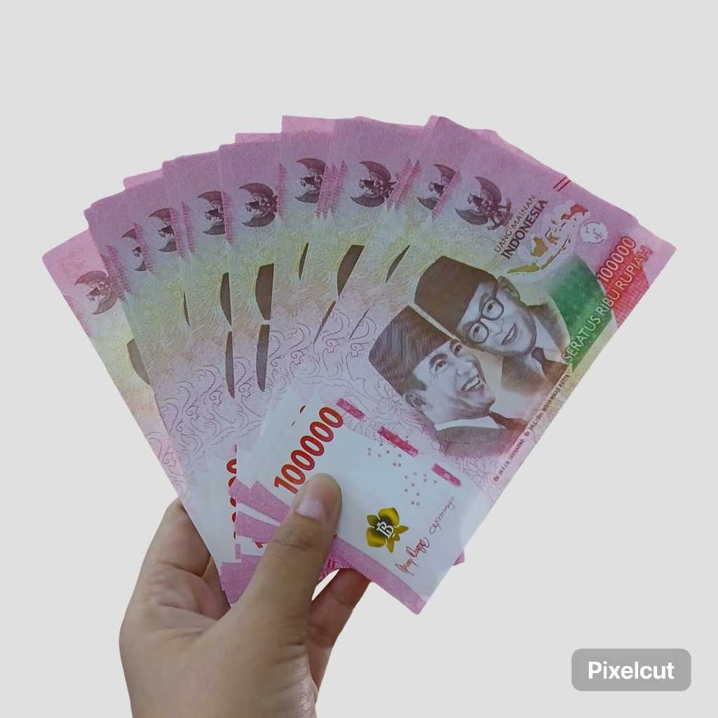 Uang Mainan Ori Terbaru 100pcs, Replika, Kualitas Terbaik