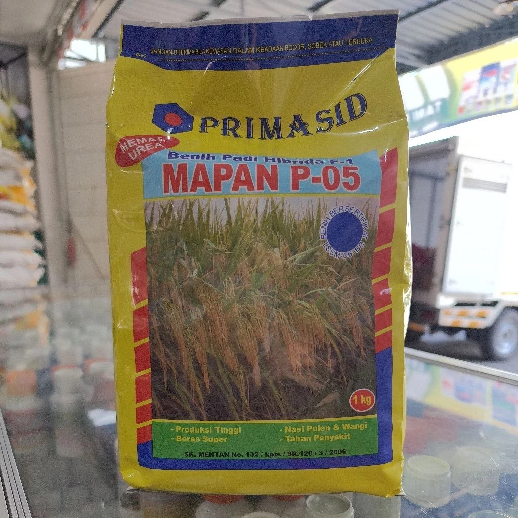 Benih Padi Bibit Mapan P-05 Primasid Mapan 05 Hibrida 1kg