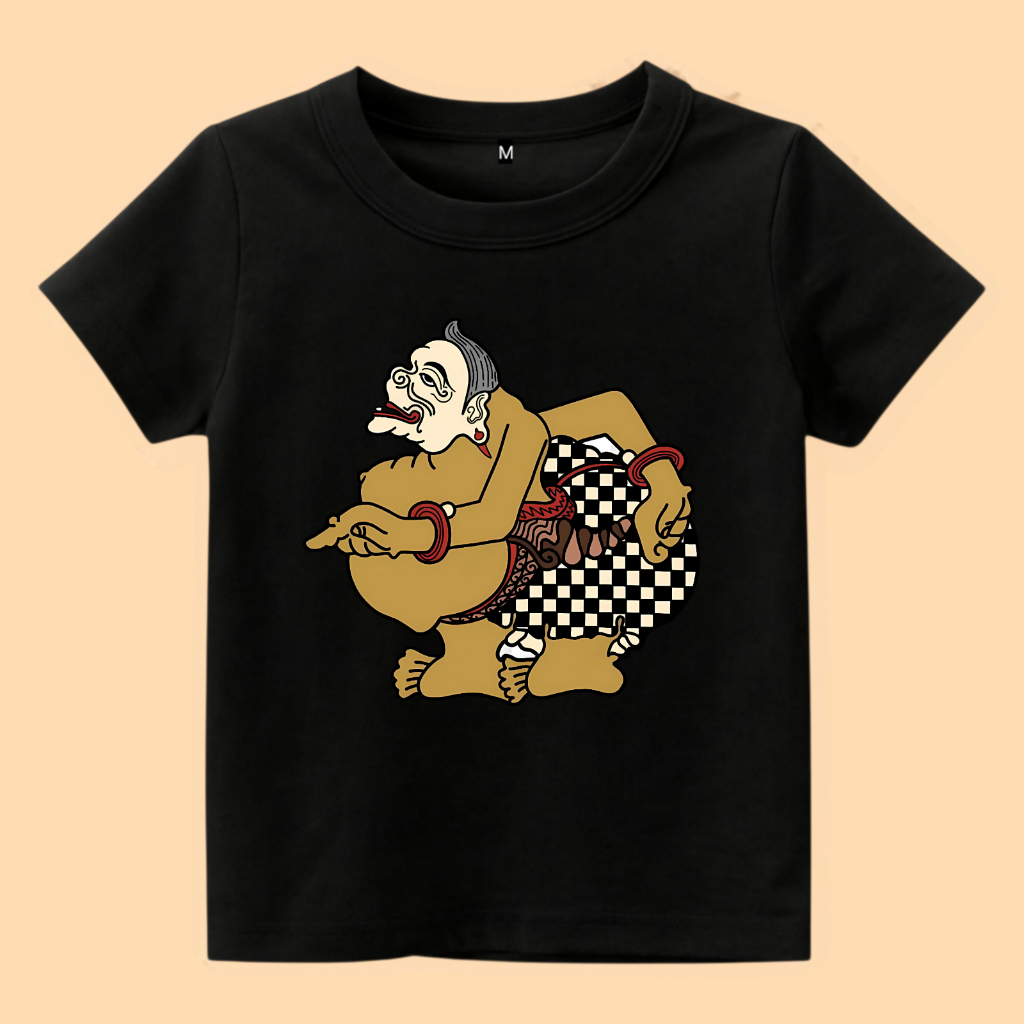 Baju kaos anak wayang karakter Semar