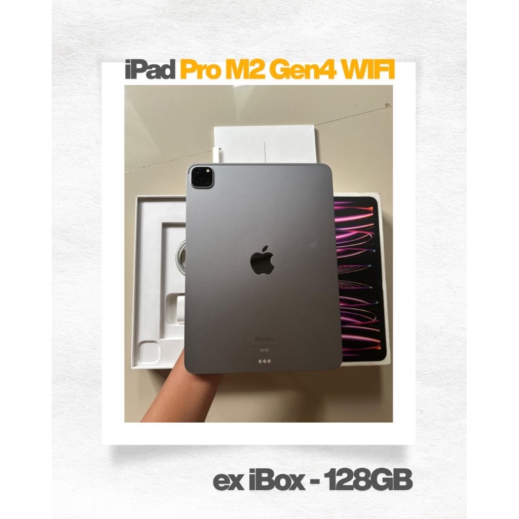 APPLE IPAD PRO M2 GEN 4 128GB WIFI ONLY - SECOND IBOX