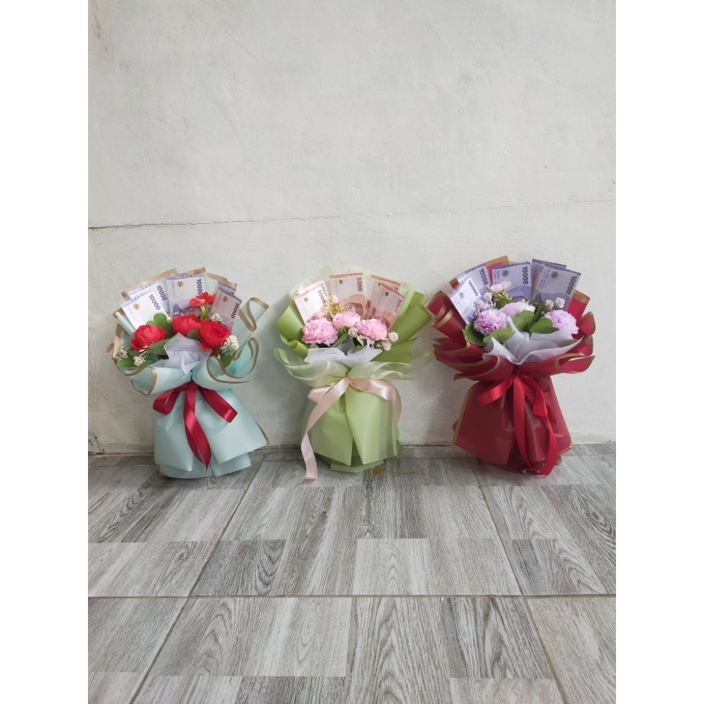 Buket Uang Mainan Uang Palsu