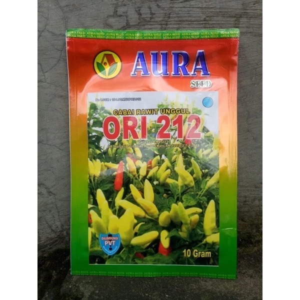 Bibit Benih Cabe Rawit Unggulan ORI 212 Aura Seed