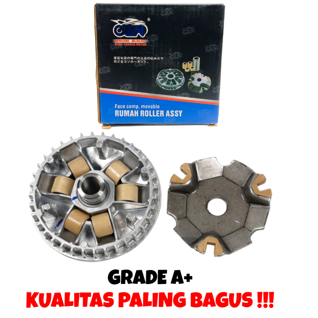 RUMAH ROLLER ROLER + TUTUP KOMPLIT LENGKAP SET BEAT FI ESP / POP / STREET - VARIO 110 LED ESP - SCOO