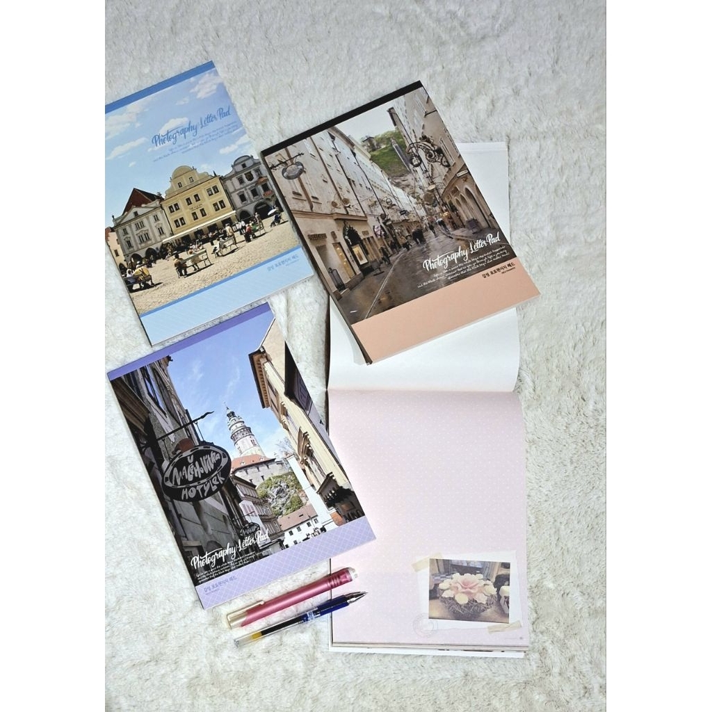 Letter Pad Photography with 27 design sheet