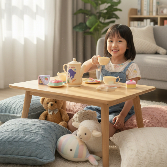 Set Teh Mainan Edukasi untuk Anak Perempuan / Kado Ultah Anak Perempuan / Pretend Play Seru / Kado A