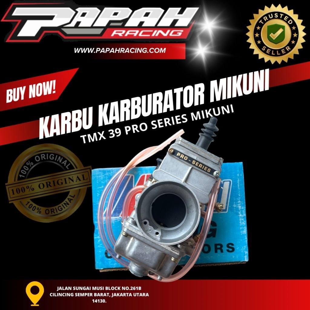 KARBU KARBURATOR MIKUNI TMX 39 PRO SERIES MIKUNI