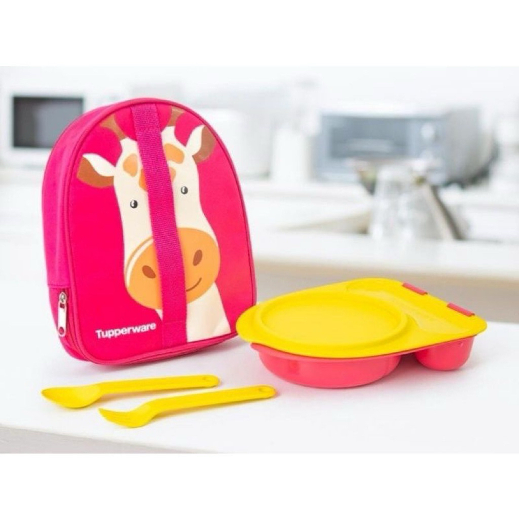 Kiddos Lunch Set Pink Tupperware