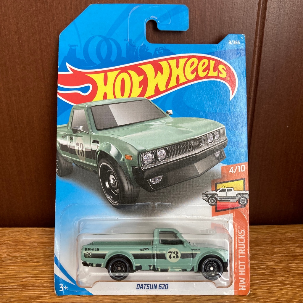 Hot Wheels Regular Datsun 620 Lot 2018 Diecast HotWheels HW Pickup Pick Up Truck Classic Car Mobilan