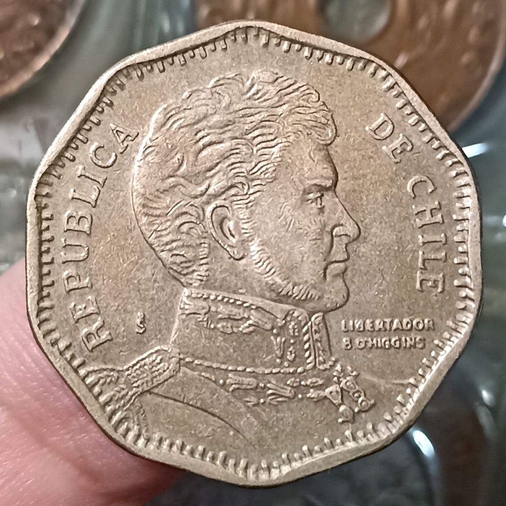 Koin Kuno Chile 50 Pesos