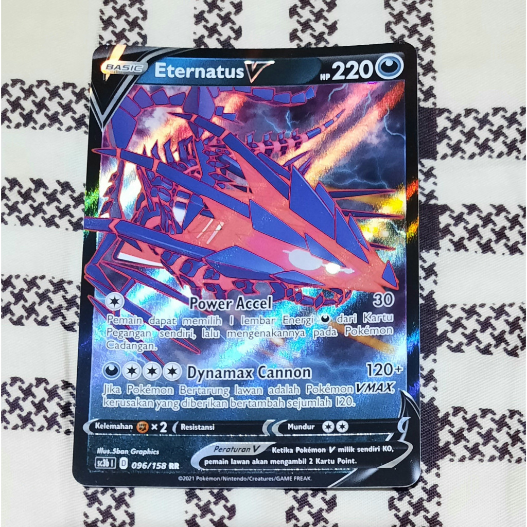 Kartu Pokemon Eternatus V Sc3b bahasa indo tcg