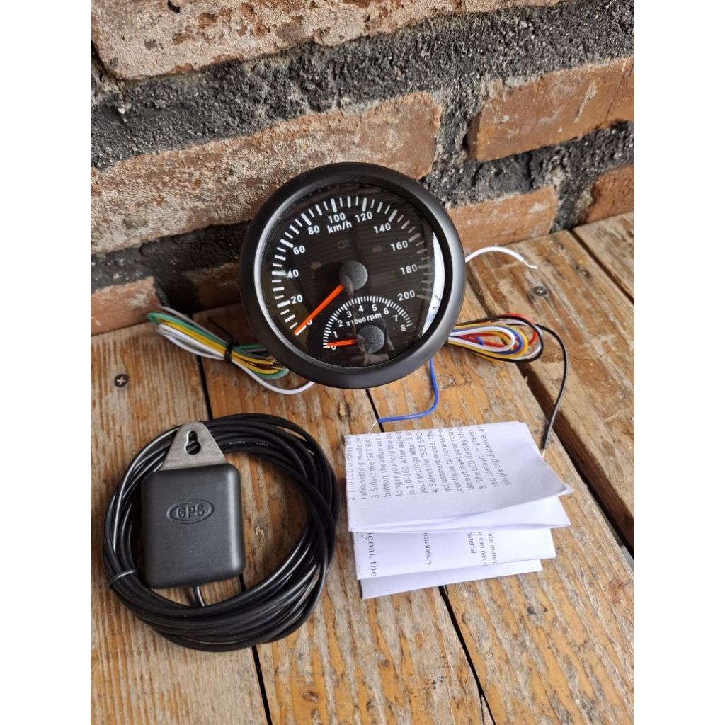 SPEDOMETER GPS V2 ODOMETER RPM KECEPATAN