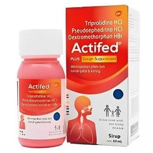 Actifed Merah Sirup 60 Ml ( Obat Batuk Kering ) / Obat Batuk Kering Sirup