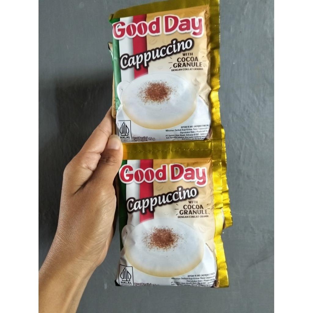 GOOD DAY CAPPUCCINO with COCOA GRANULE