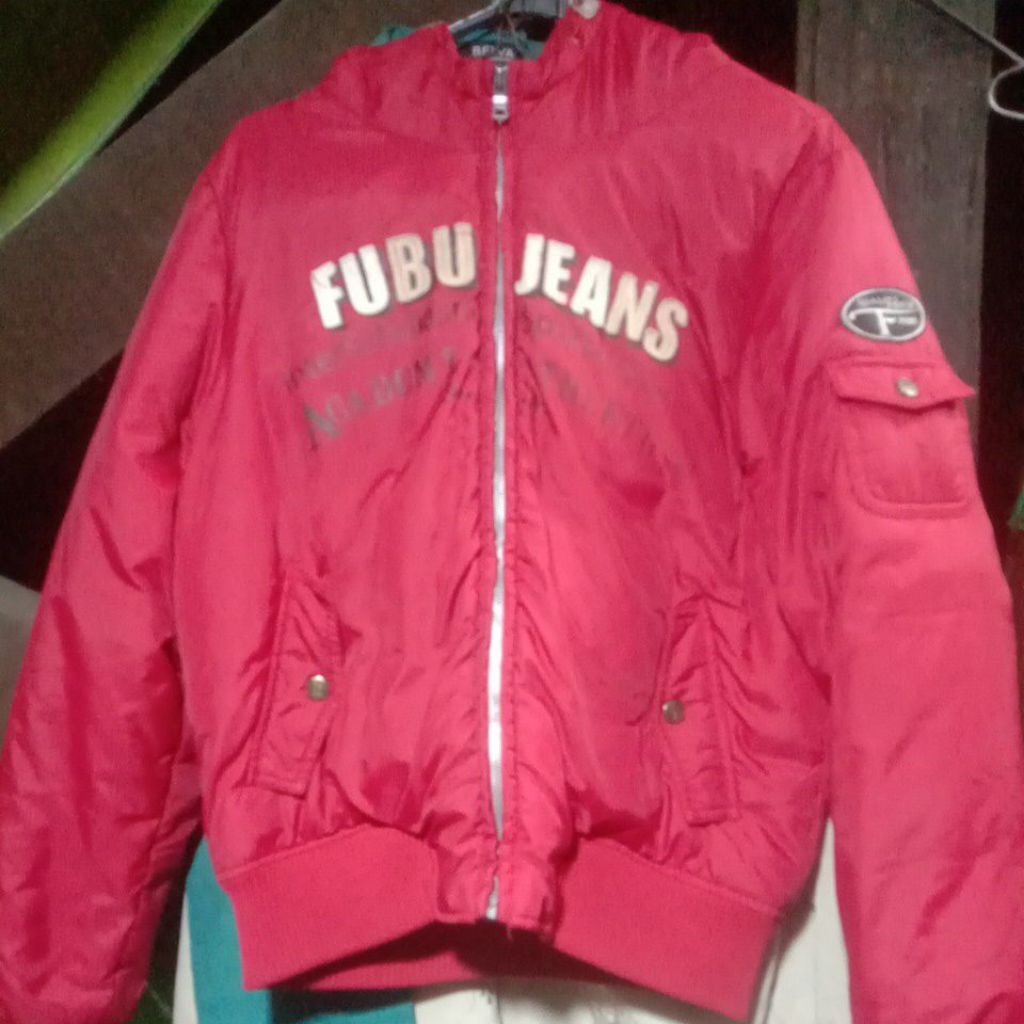 jaket bomber fubu ori