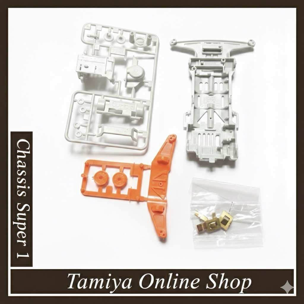 Chassis Super 1 merk Image Chassis Sloop Chassis Tamiya Image Putih