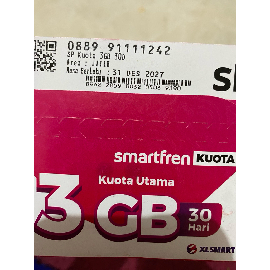 NOMER CANTIK Smartfren kwarted