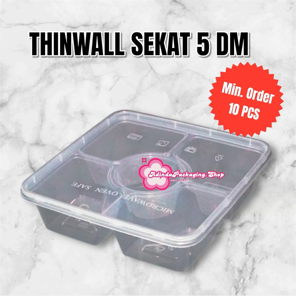 THINWALL SEKAT | THINWALL BENTO SEKAT 2 | THINWALL SEKAT 4 DOME | THINWALL SEKAT 4 FLAT | THINWALL S