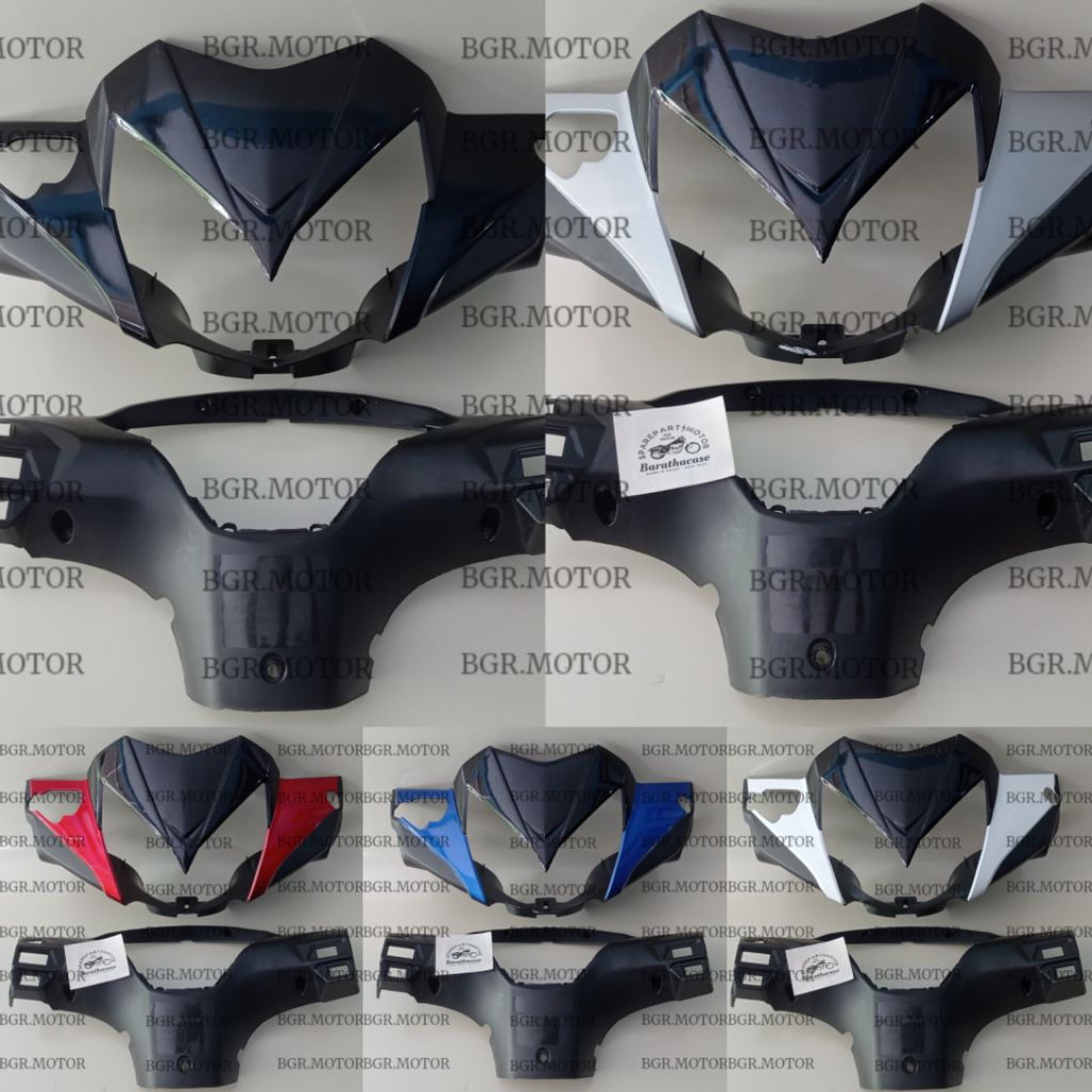 Batok Depan Belakang Supra X 125 New Batman 2008 2009 2010 2011 / Kepala Depan Belakang Supra X 125 
