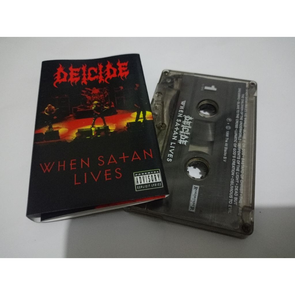 kaset deicide - live for satan