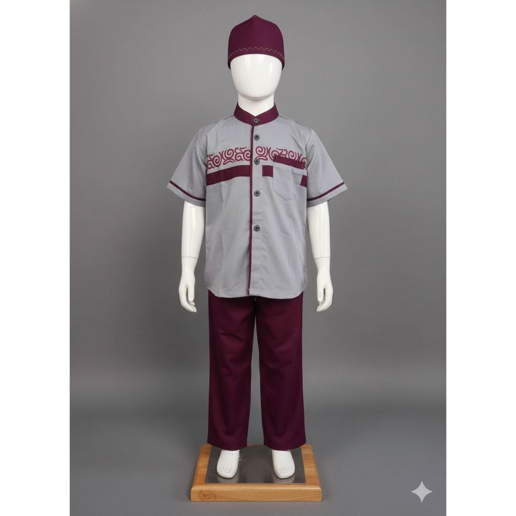 BUSANA MUSLIM ANAK LAKI-LAKI ORI CITRA KIDS / SETELAN KOKO LENGAN PENDEK / KOKO ANAK LENGAN PENDEK /