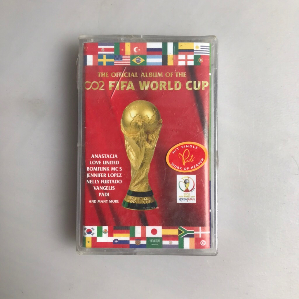 official album of Fifa World Cup 2002 kaset casette anastacia nelly furtado  Jennifer lopez