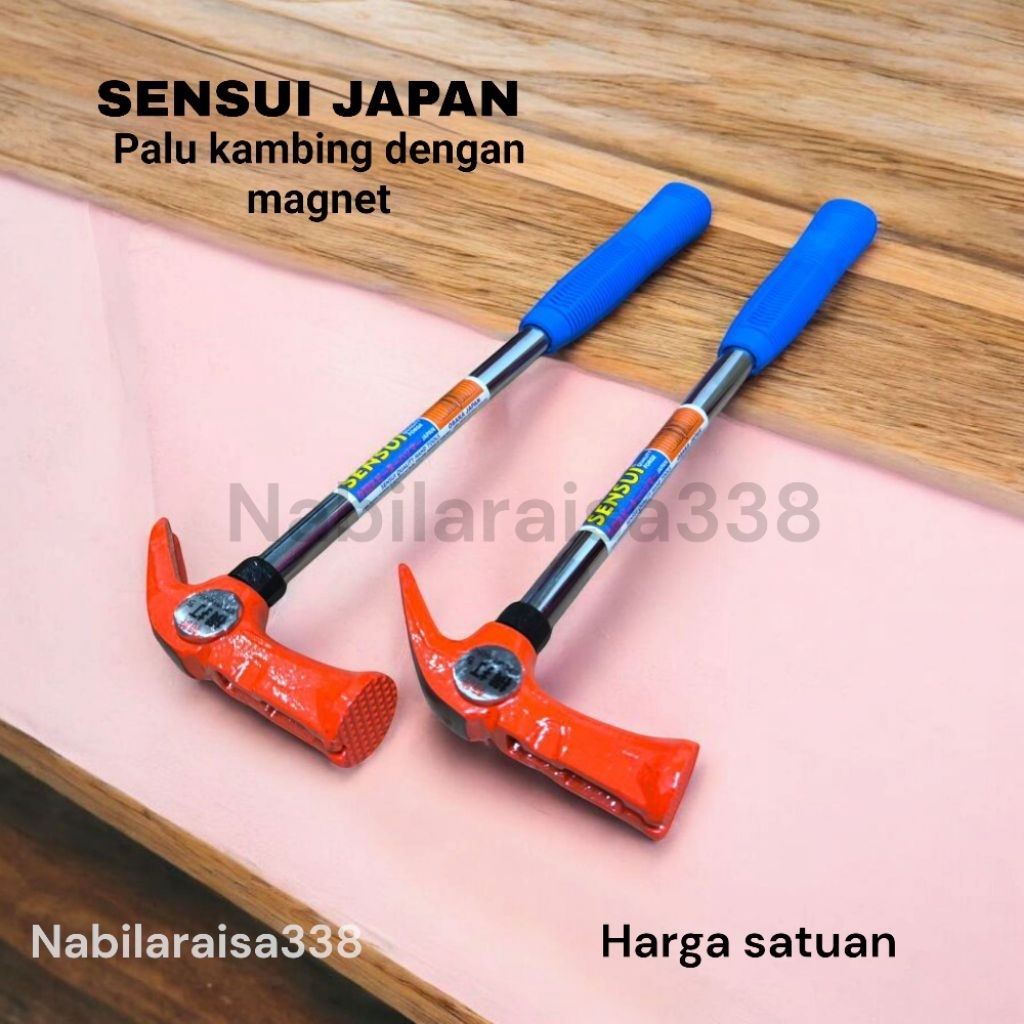 Palu kambing palu cakar palu dengan magnet claw hammer Sensui Japan