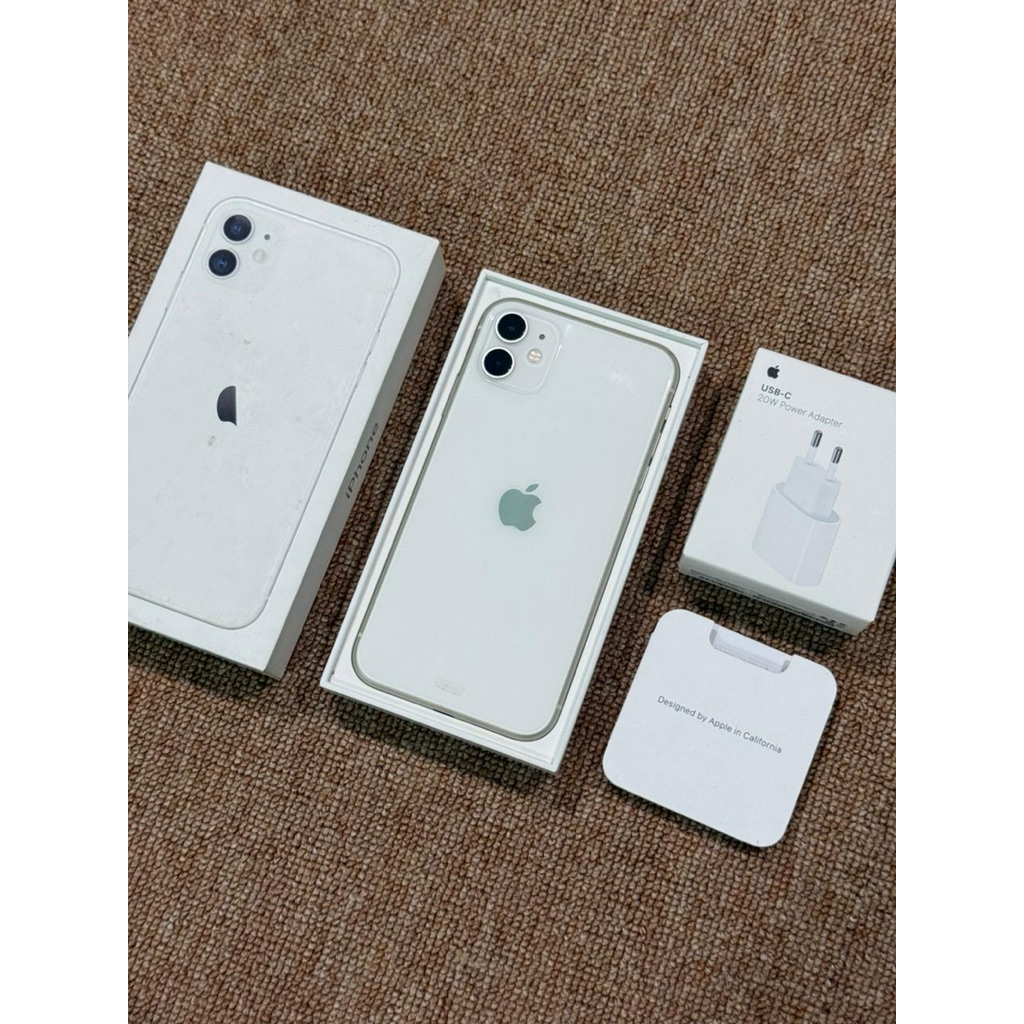 Iphone 11 64gb white ibox fullset original