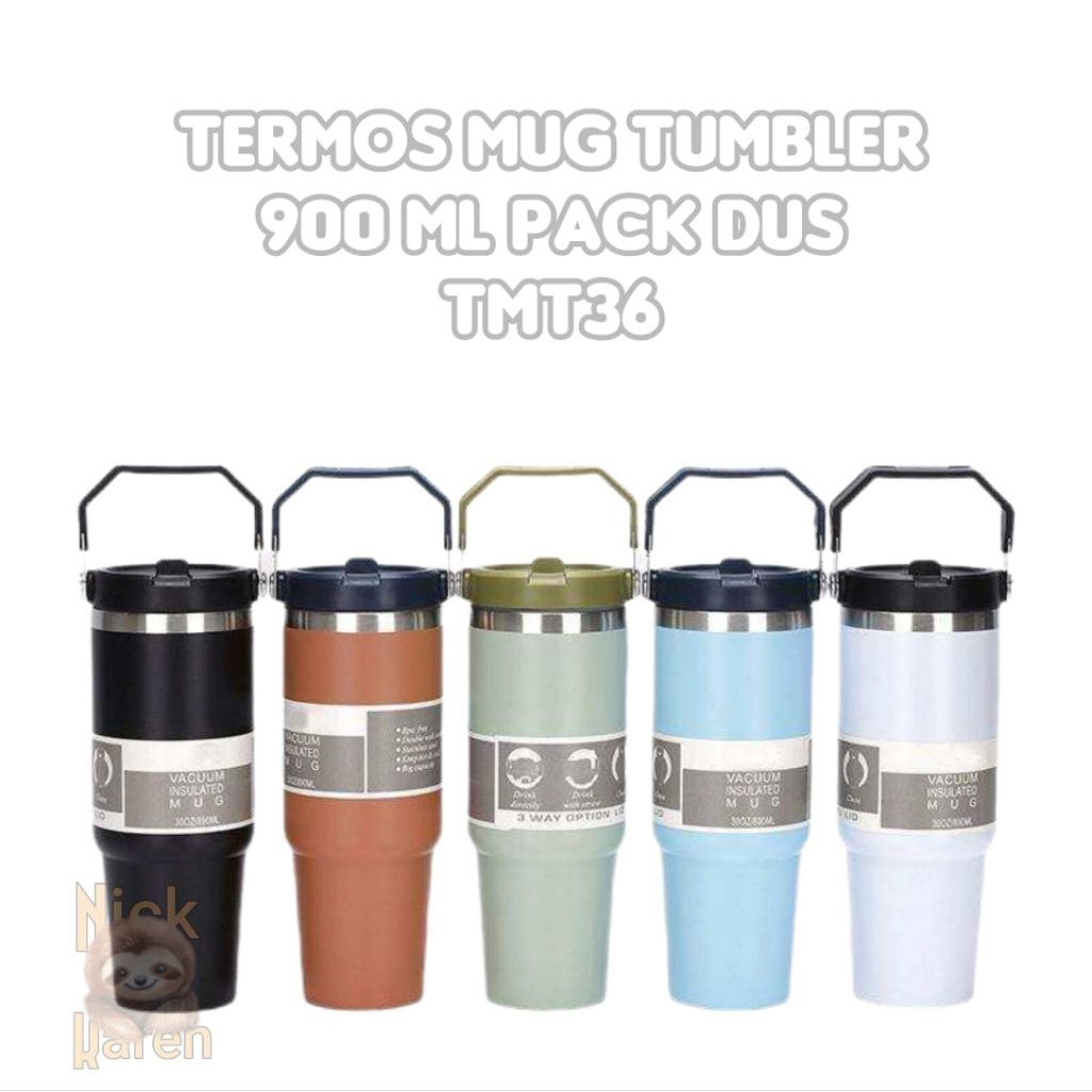 TERMOS MUG TUMBLER 900 ML PACK DUS TMT36