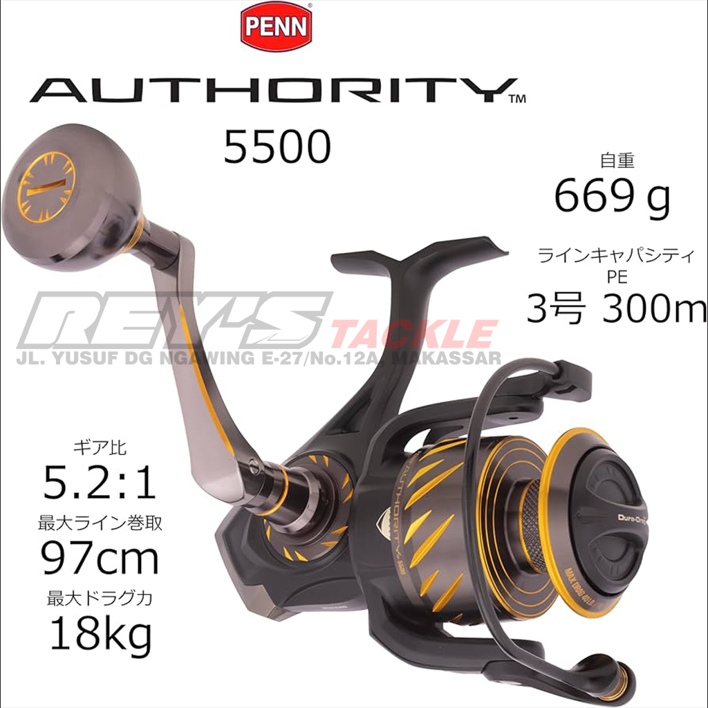 PENN AUTHORITY 5500 / REEL SPINNING SW PENN AUTHORITY ORIGINAL
