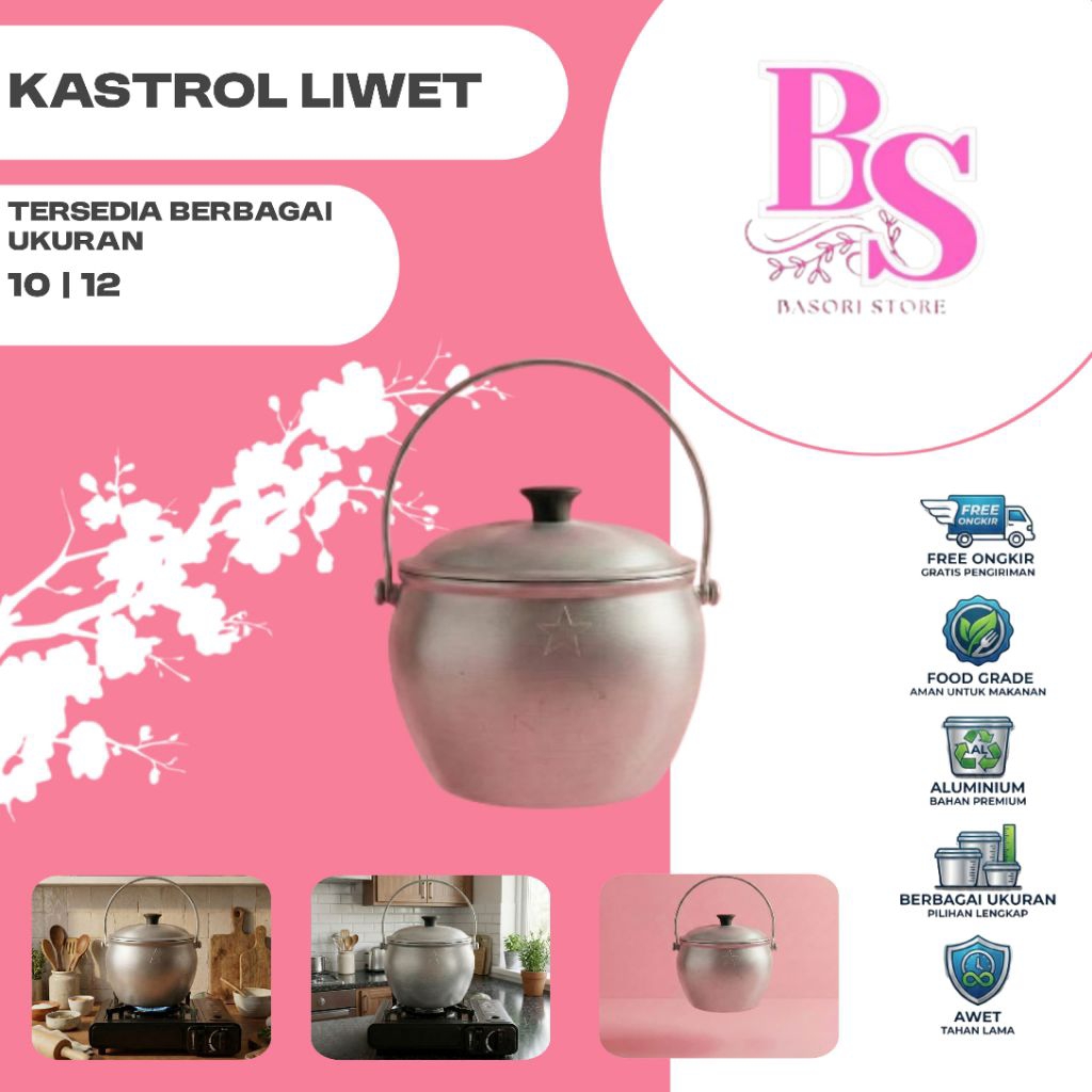 Kastrol Penanak Nasi Tebal Spesial Bintang Satu / Kastrol liwet