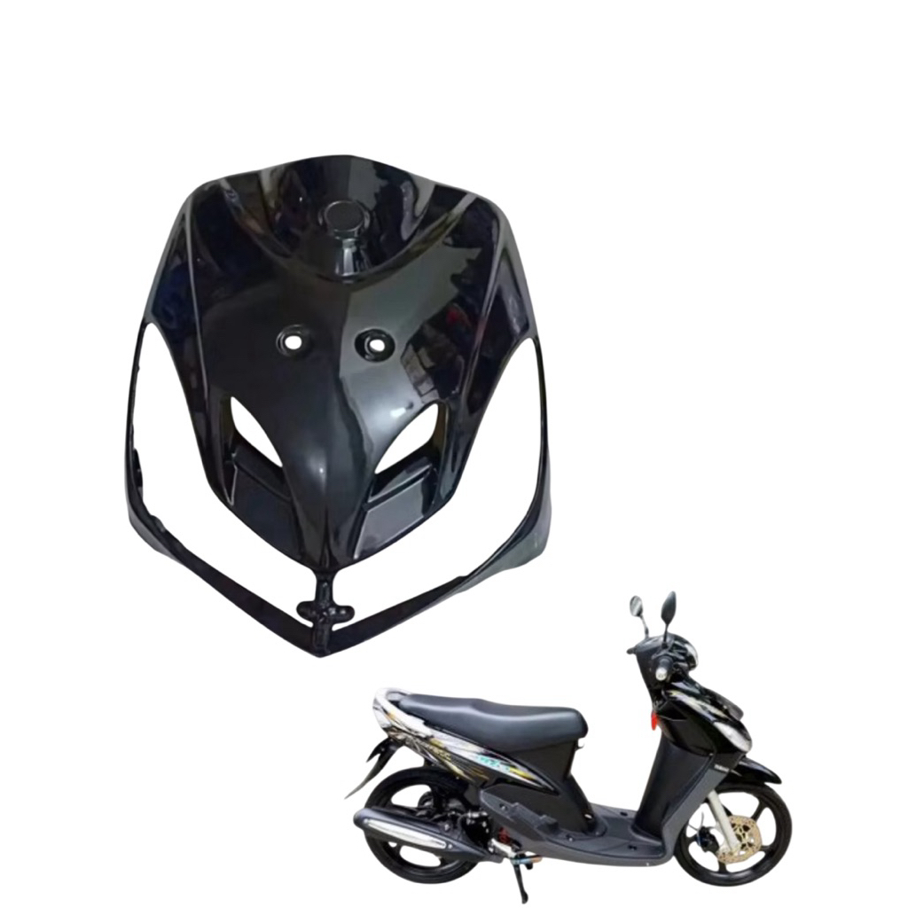 KAP COVER PANEL DEPAN MIO SPORTY 2008 HITAM VR