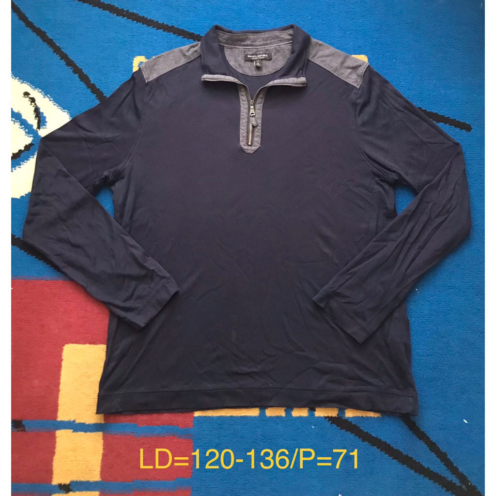 halfzip banana republic second