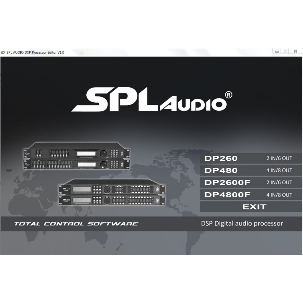 SOFTWARE DLMS SPL AUDIO DP260/480, DP2600/4800 FIR