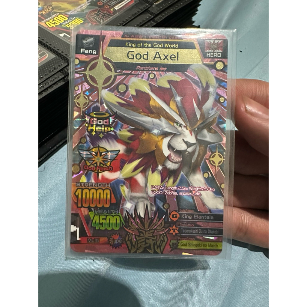 animal kaiser god axel sp