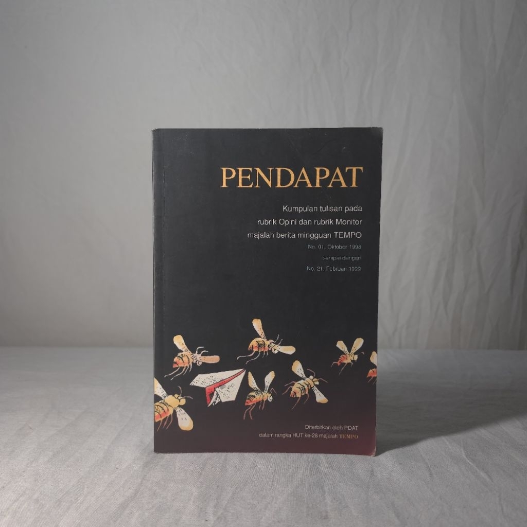 [Preloved] Majalah Tempo Original Pendapat: kumpulan tulisan majalah berita mingguan TEMPO (Oktober 