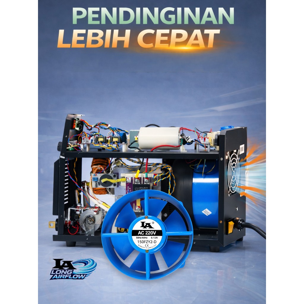 Kipas Fan Blower Cooling Fan 150FZY AC 220V 380V 30W Kipas Pendingin Mesin Las AC380V AC220V