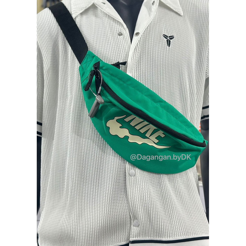 Tas Waistbag Nike* Big Logo Original 100% Green