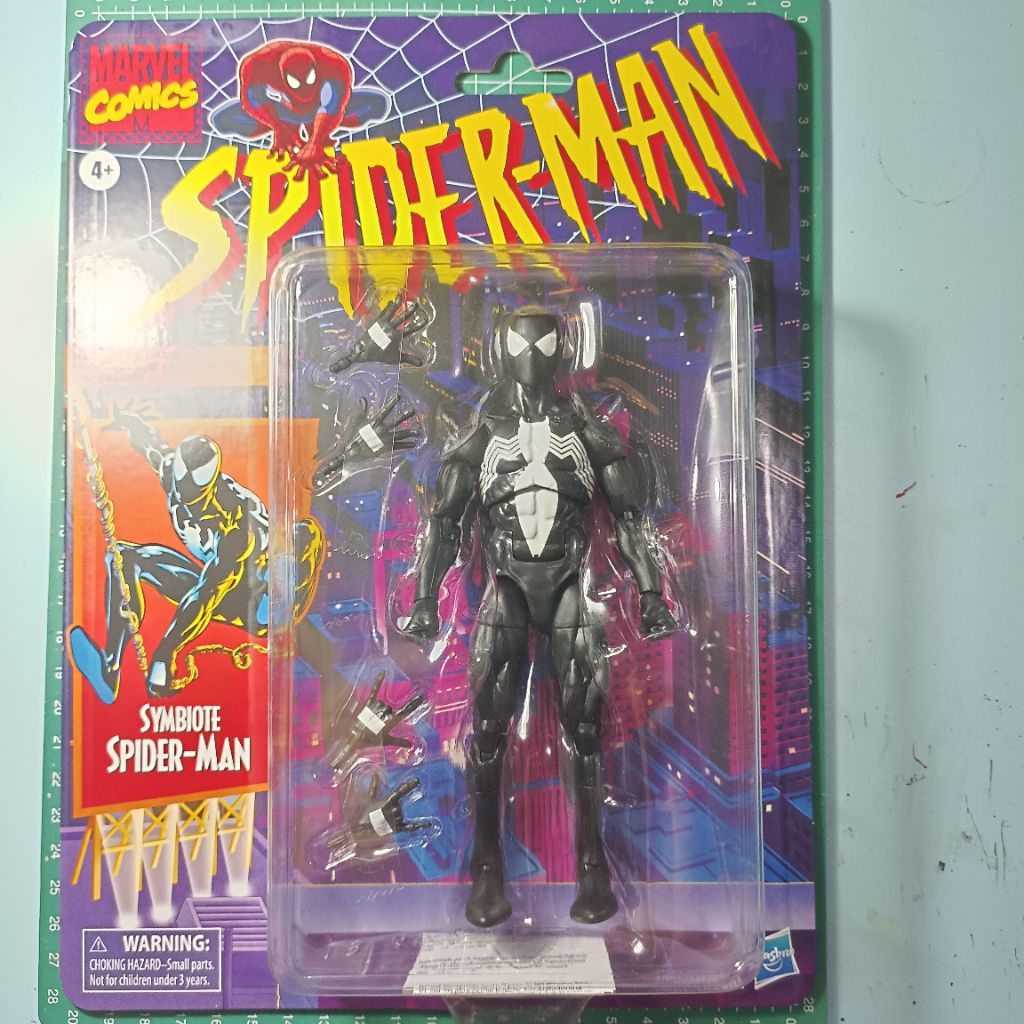 MARVEL LEGENDS RETRO VINTAGE SYMBIOTE SPIDERMAN HASBRO