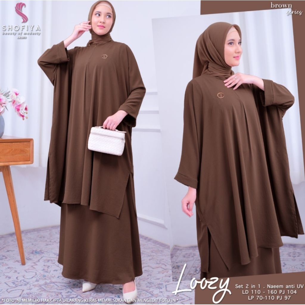 ONESET BLOUSE WANITA JUMBO LD 110-160 BLOUSE KEKINIAN