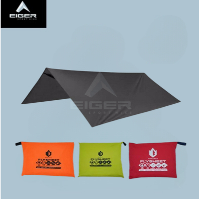 Eiger Sport Hike - Bisa Flysheet 3X4 M Bogaboo 19 Loop Waterproof Full Sealed/ Siler Pelapis