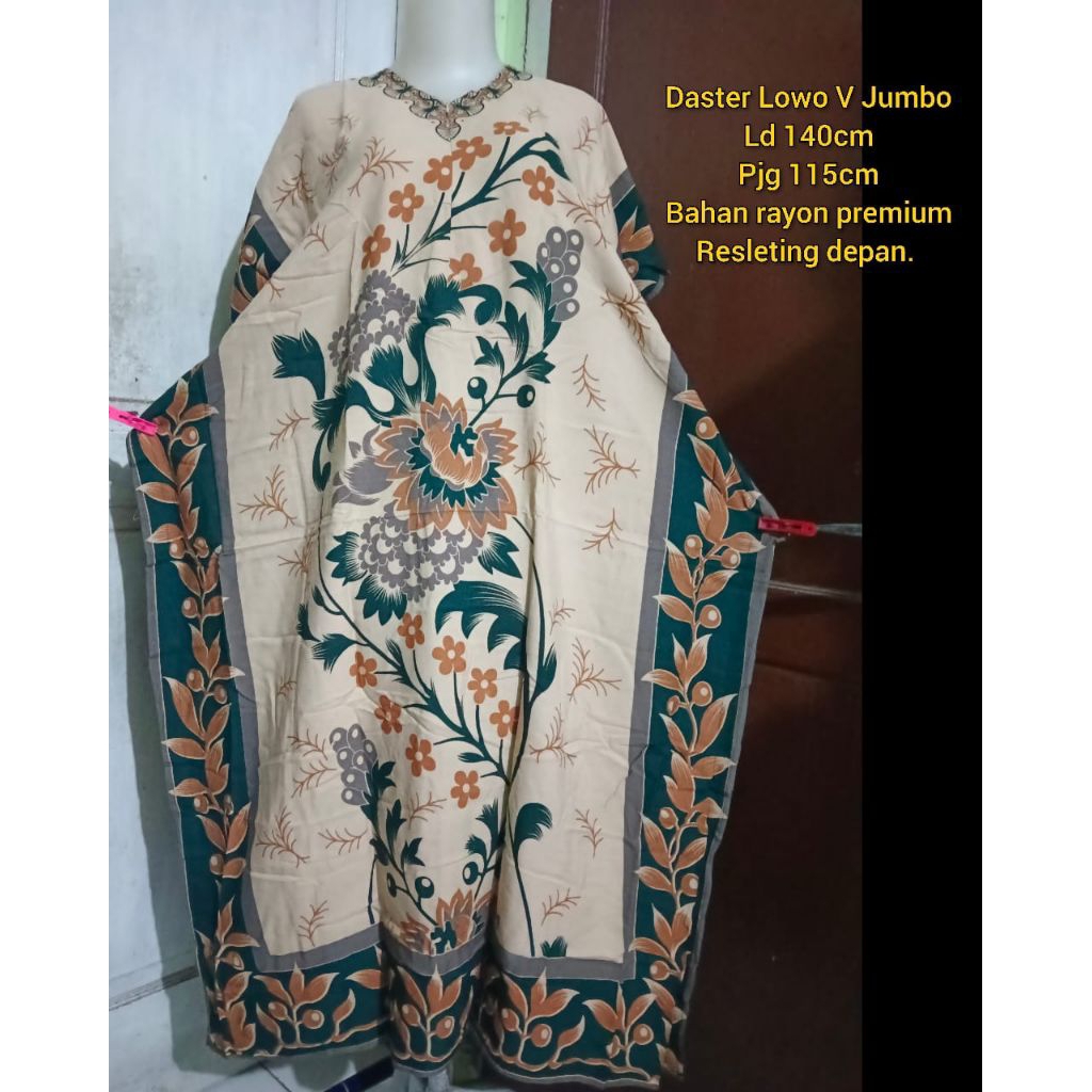 Medan Daster Lowo Jumbo motif Batik