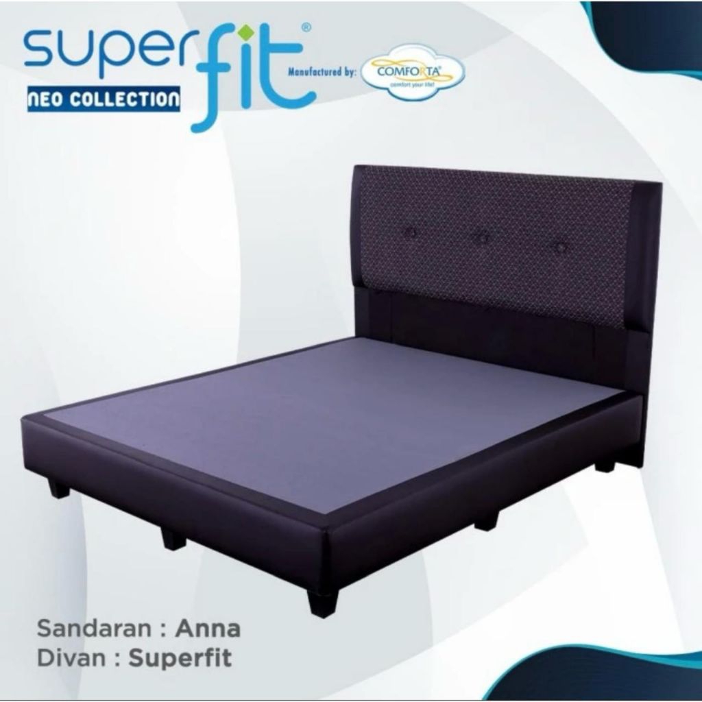 comforta super fit divan sandaran 180 x 200 superfit