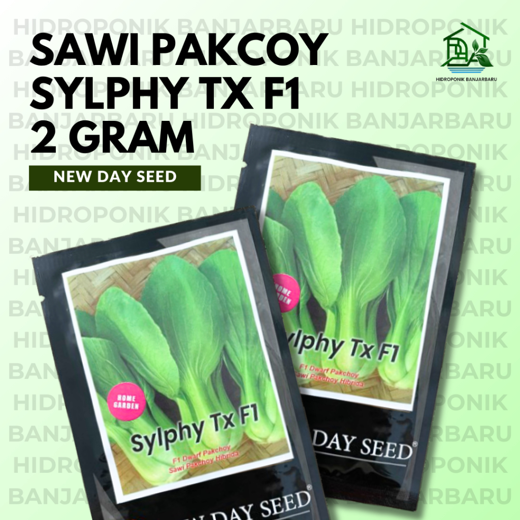 BENIH SAWI PAKCOY SYLPHY TX F1 NDS NEW DAY SEED ISI 2 GRAM
