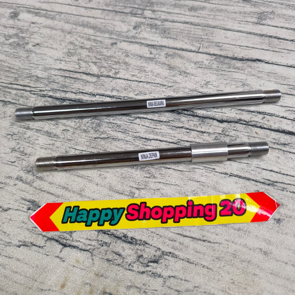 As Roda Depan Belakang Ninja R/RR/SS Stainless / As Roda Only Ninja