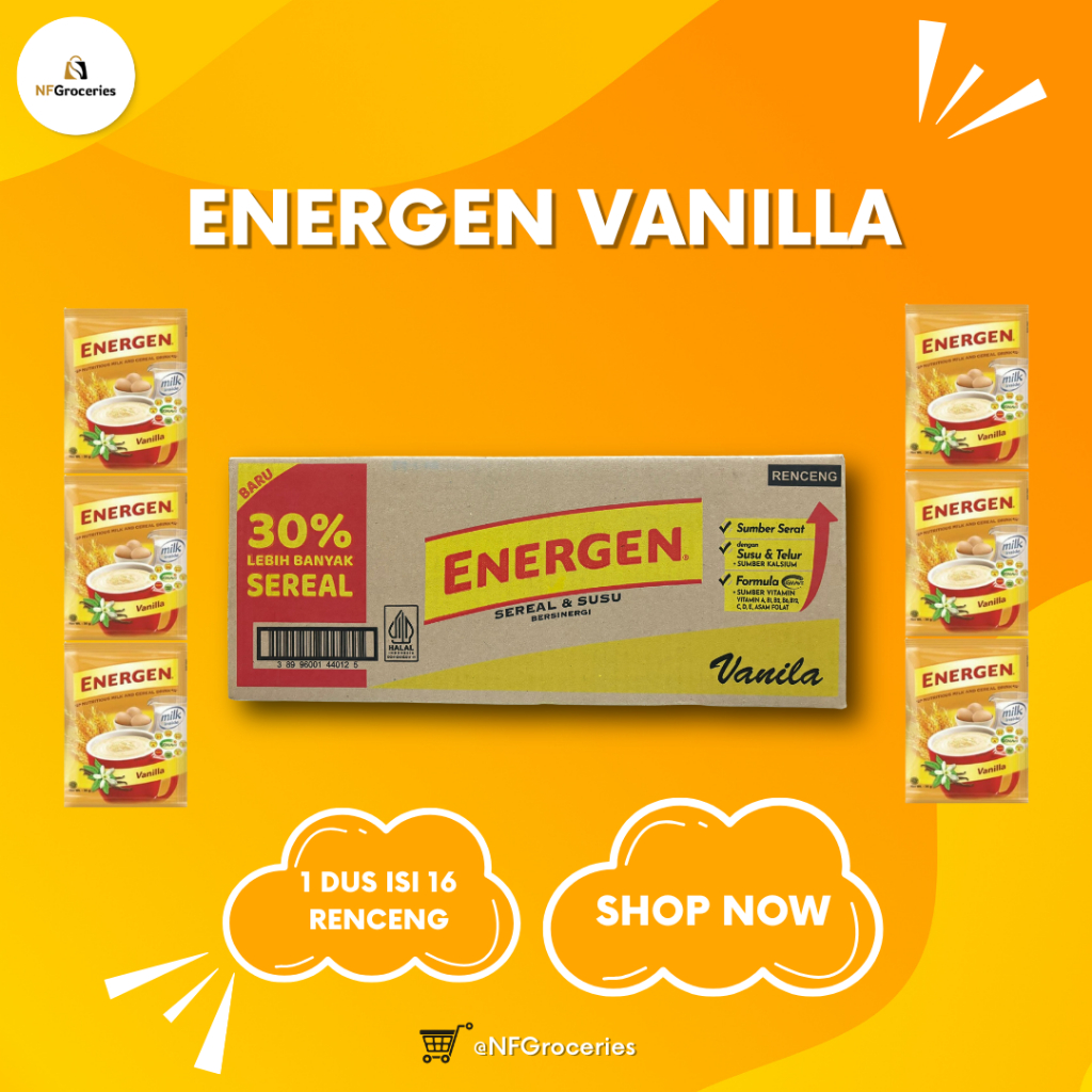 KOPI LUWAK // ENERGEN // TOP // MILO - 1 DUS