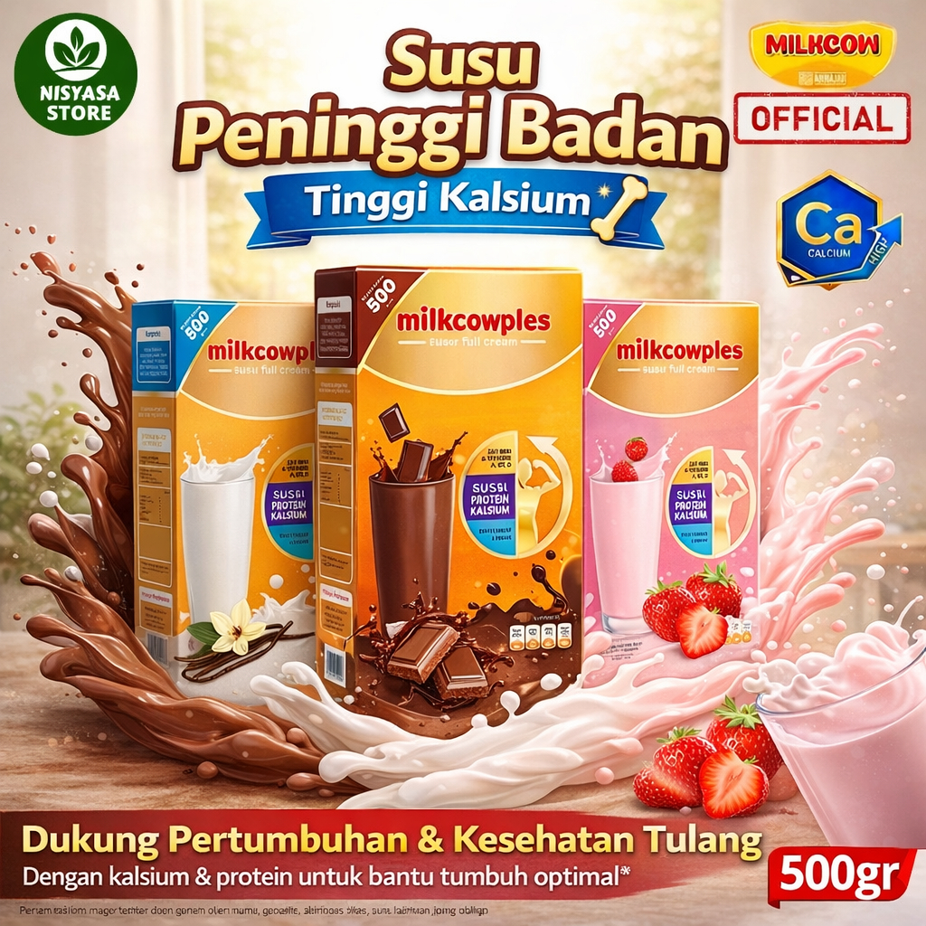 Milkcow MilkcowPlus Susu Penggemuk dan Peninggi Badan 500gram